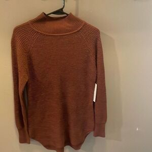 Cloth by RD Cable Knit Mock Neck Sweater NWT X-Small